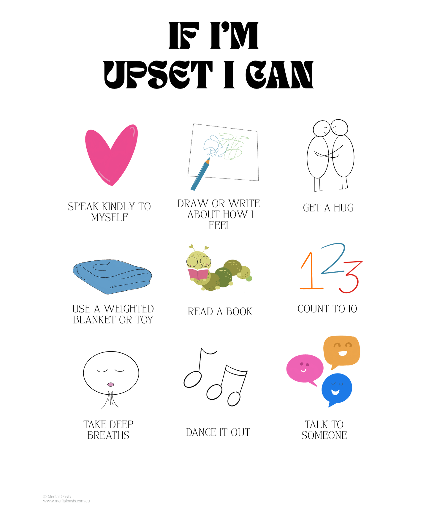 If I Am Upset I Can