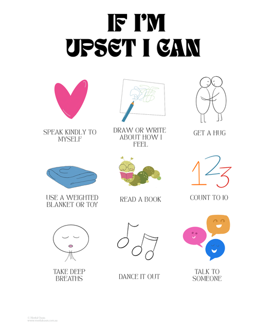 If I Am Upset I Can