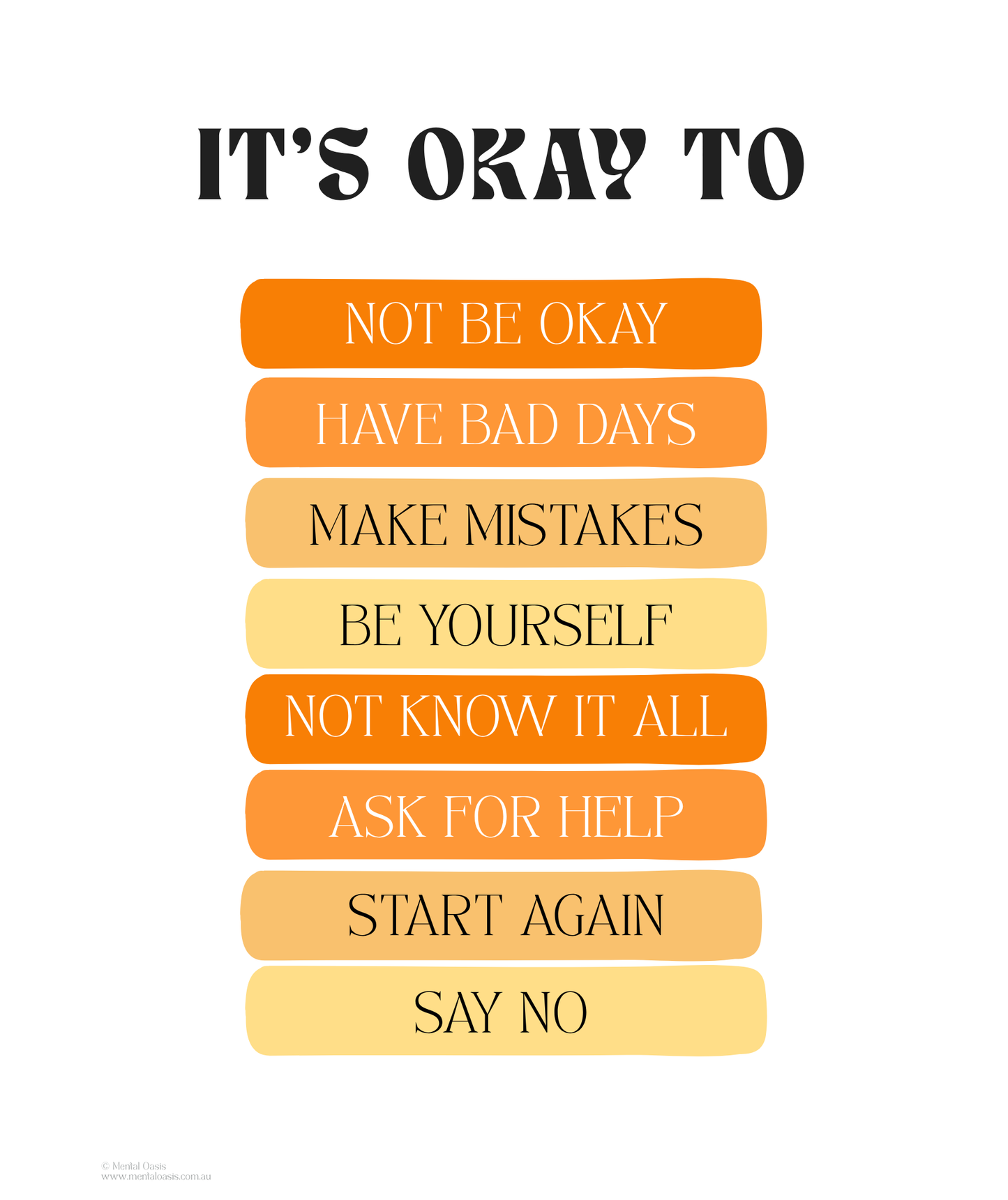 It's Okay To