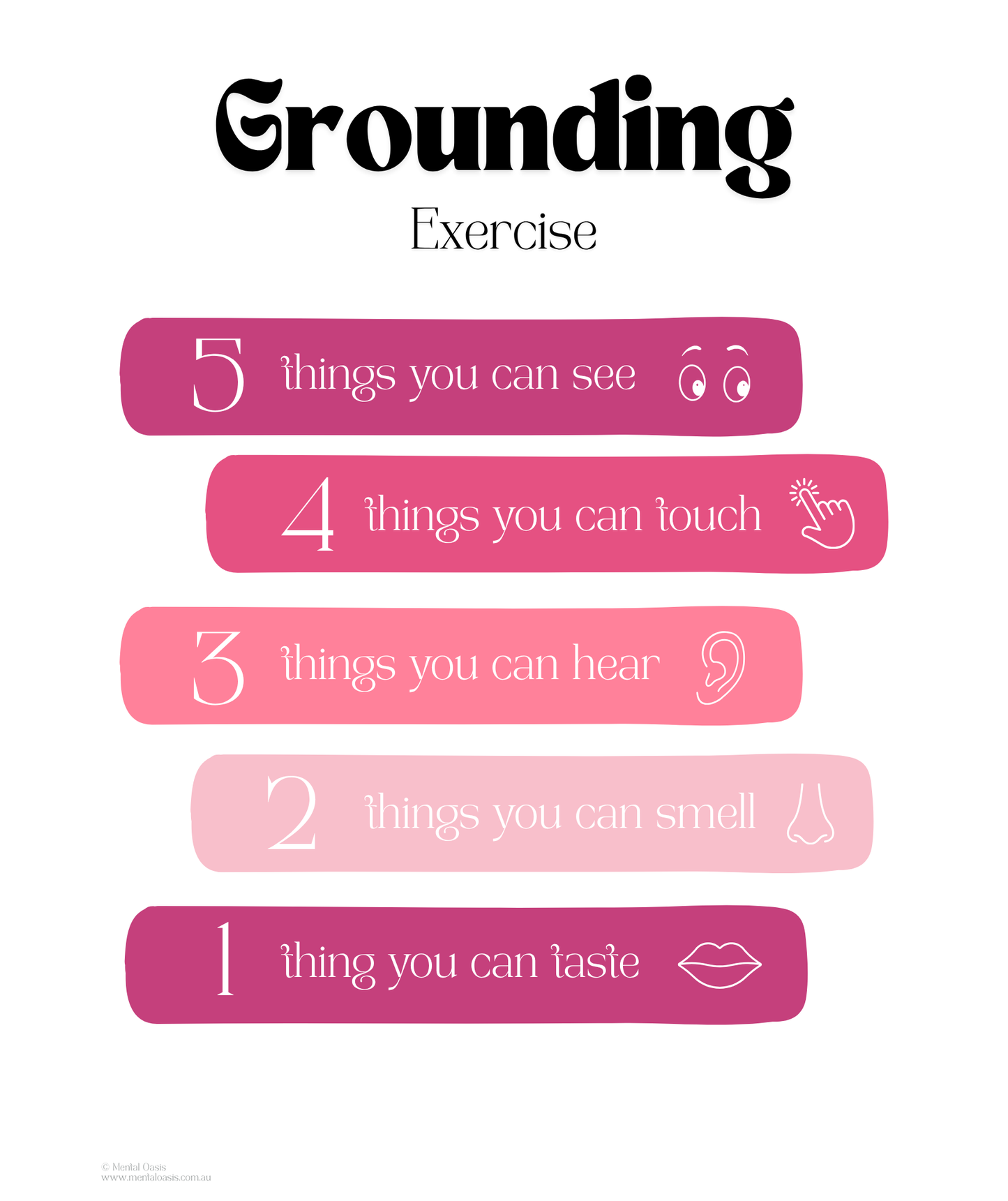 Grounding Exercise