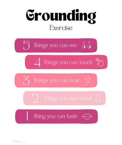 Grounding Exercise