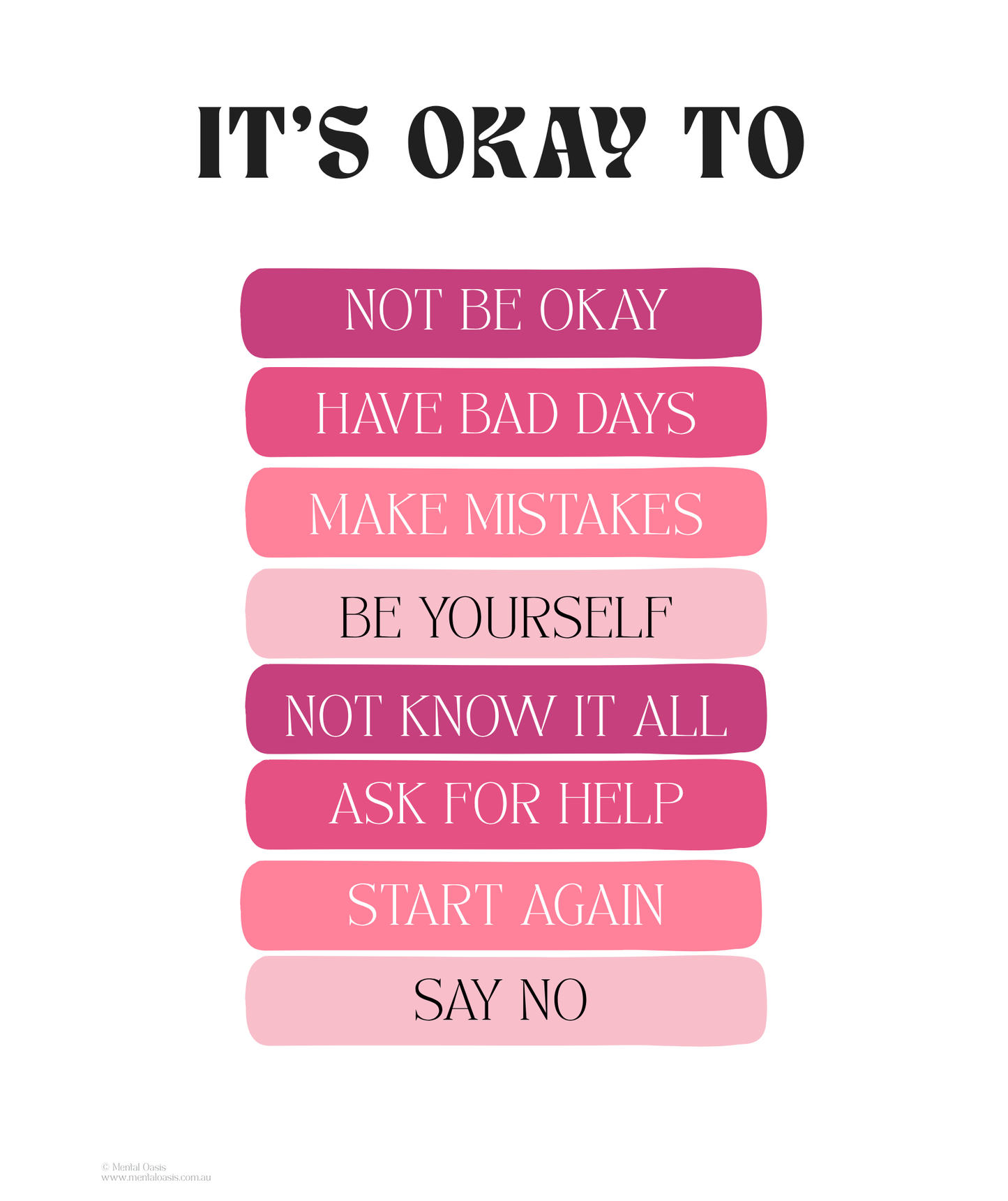 It's Okay To