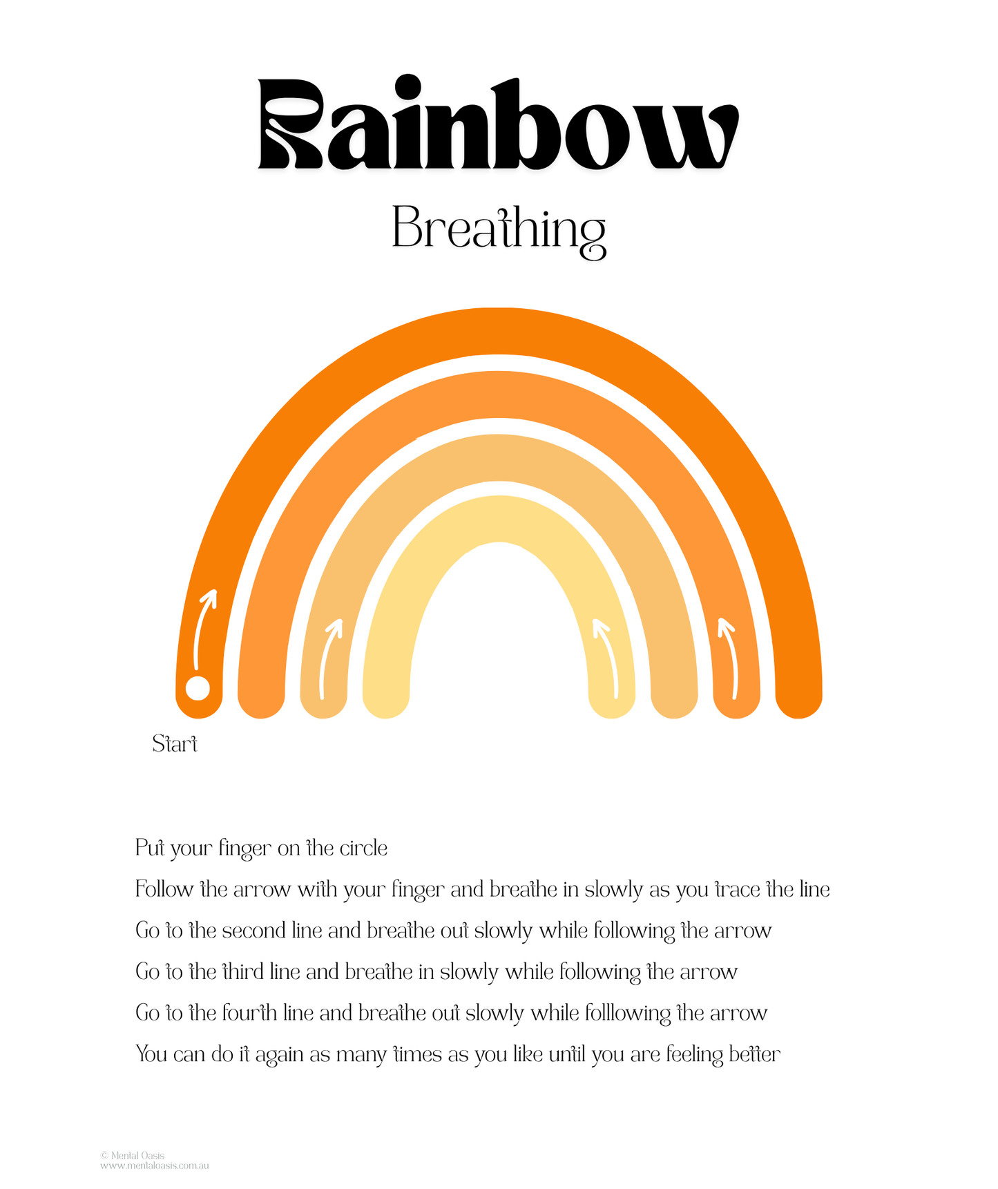 Rainbow Breathing