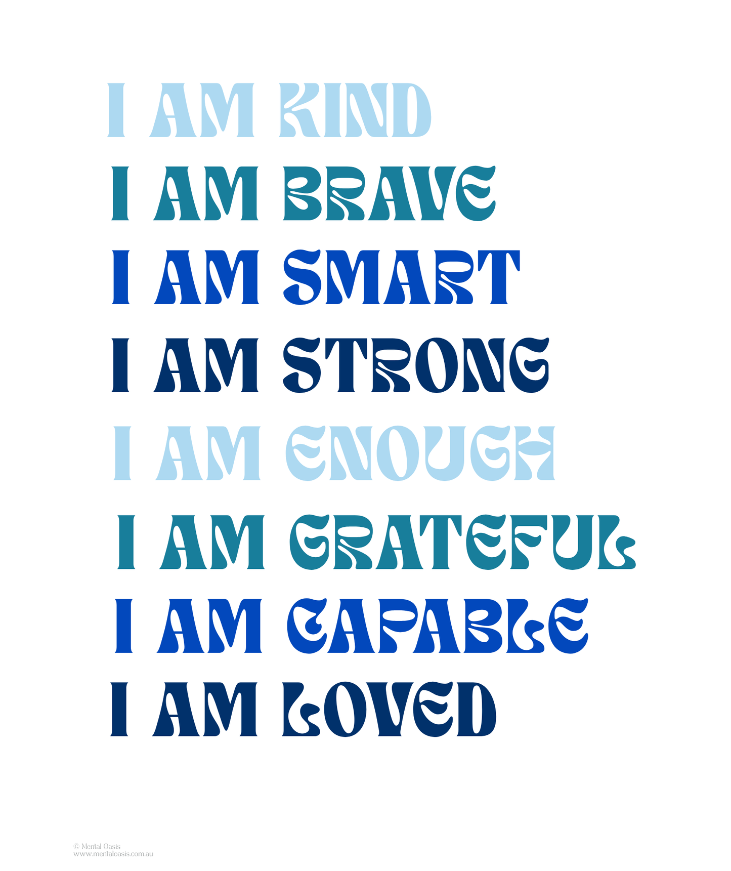 I Am Affirmations