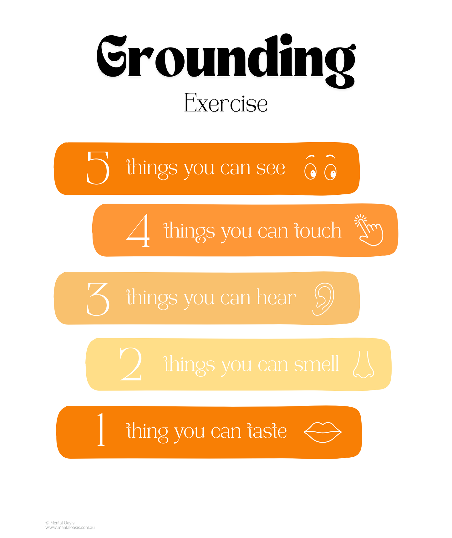 Grounding Exercise
