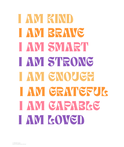 I Am Affirmations