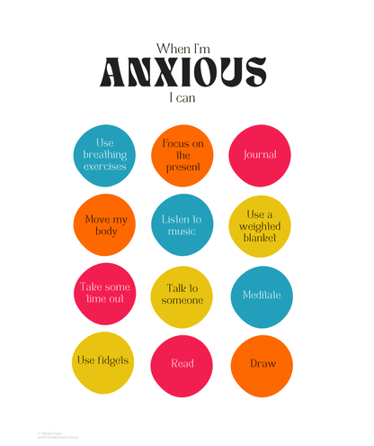 When I'm Anxious I Can