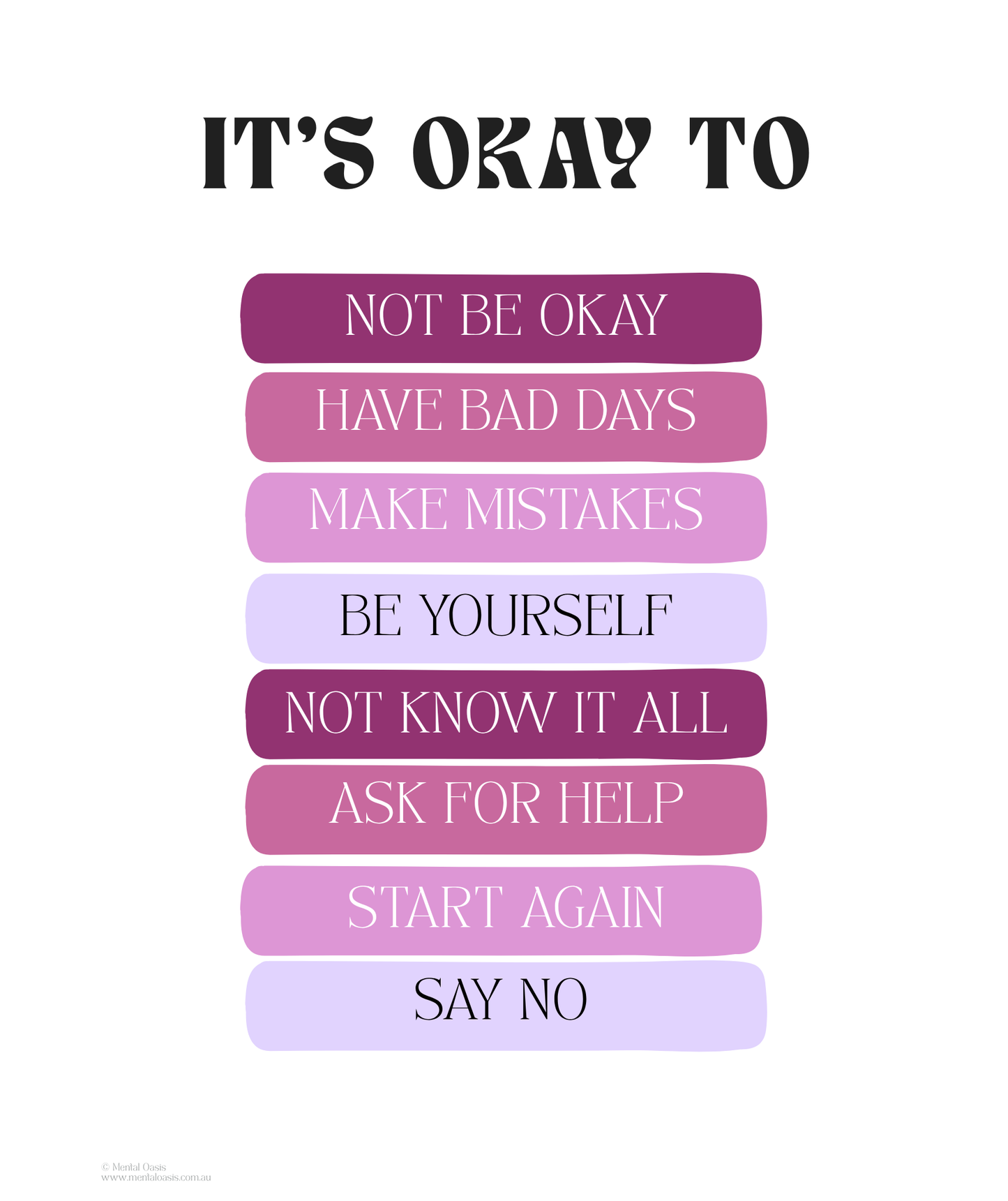 It's Okay To